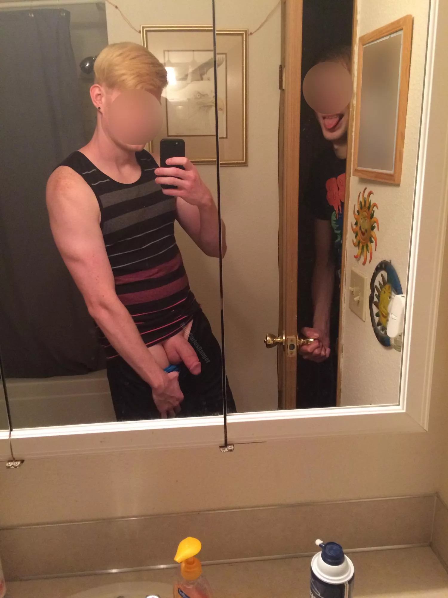 What would you do if you walked in on me like this? (32) posted by HungCarlosDanger