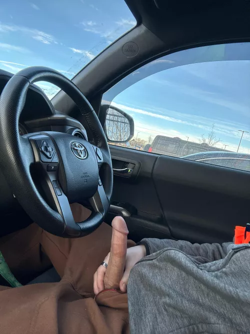 Who said rubbing one out in works parking lot wasn’t fun by Spicybacon1