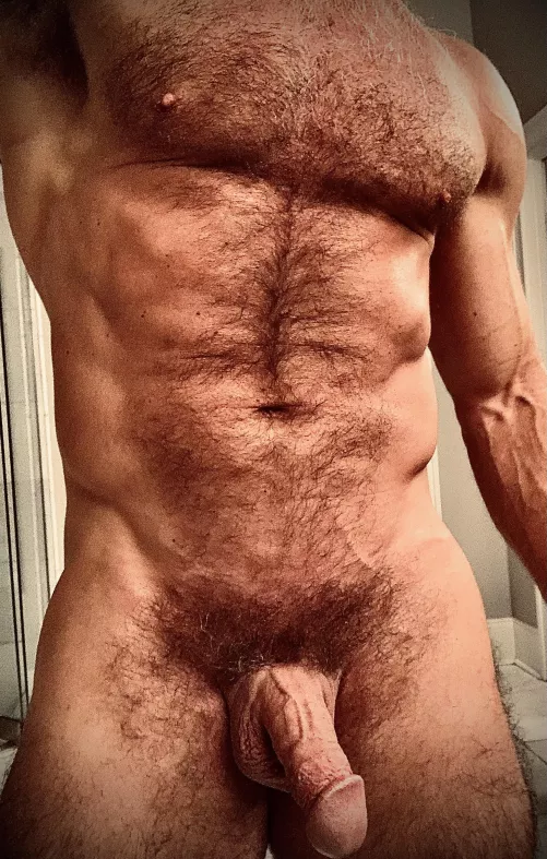 [55] Not insanely hairy, but a good addition to this sub, don’t you think? by Military_Daddy