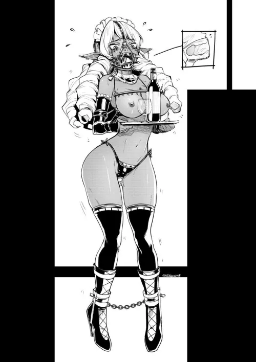 A good maid should be highly trained and disciplined. Able to serve gracefully throughout any distraction by sheepgirlthatisboy