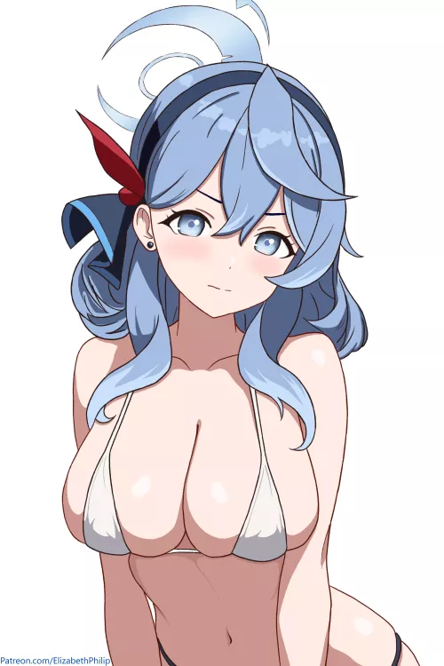 Ako Swimsuit (ElizabethPhilip0501) [Blue Archive] by Unfair-Fun-1146