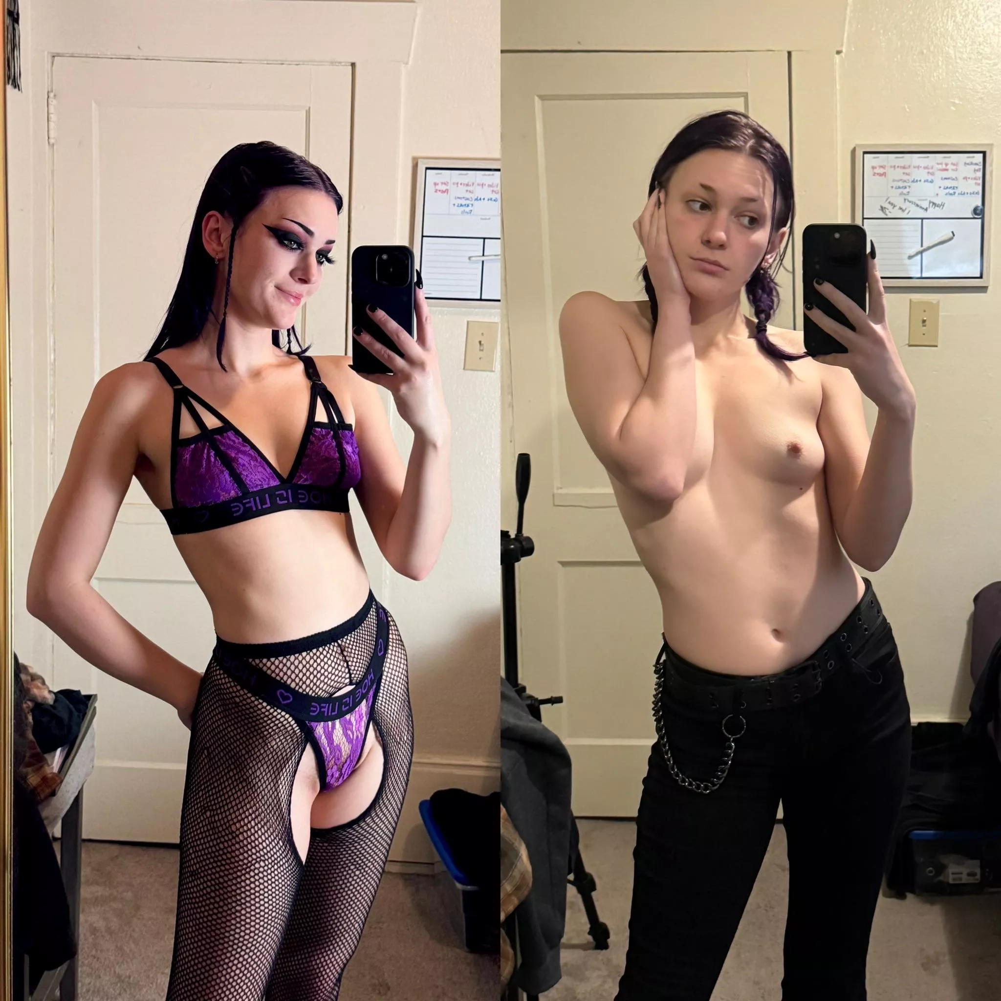 All on vs all off posted by impossiblepig666