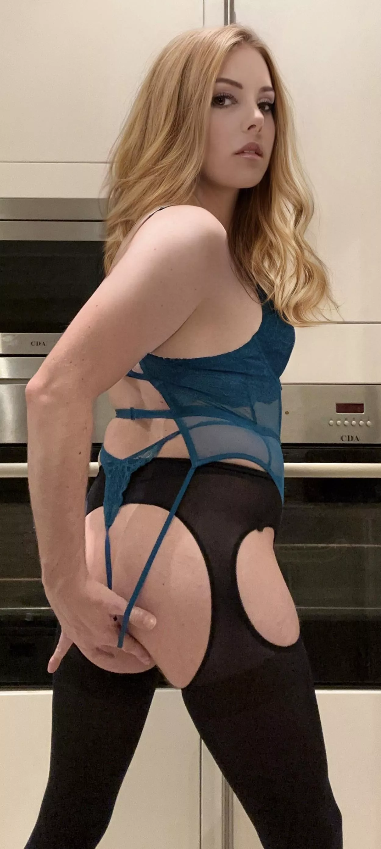 Bet you wish it wasn’t just my finger in there 😈 posted by Chloe-lovesit