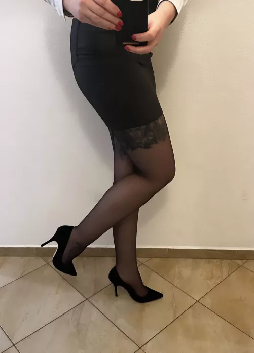 Boss babe mode: activated with high heels by theinkedsiren1