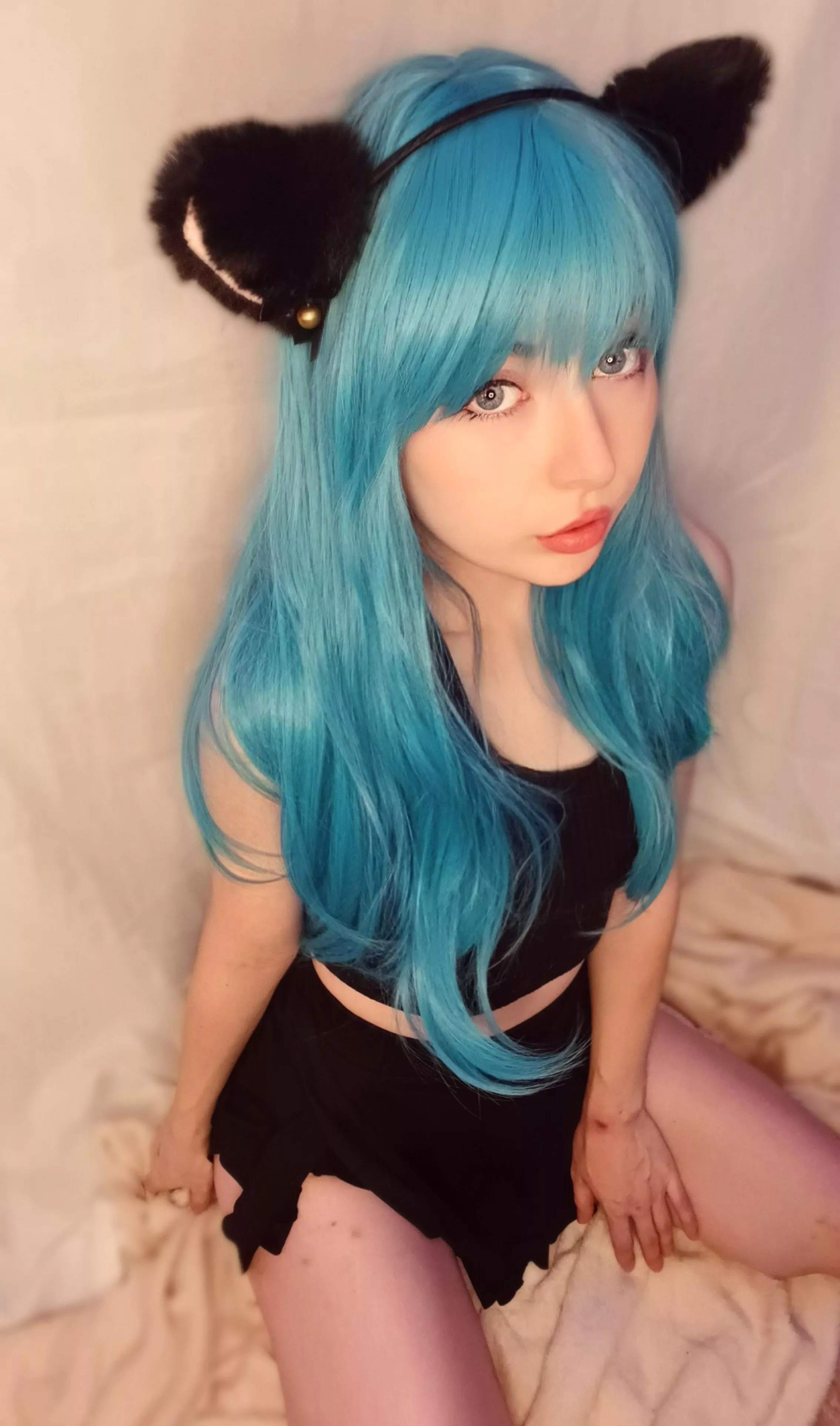 Do you like petite pale nekogirls? 🐾 posted by starlitsirenx