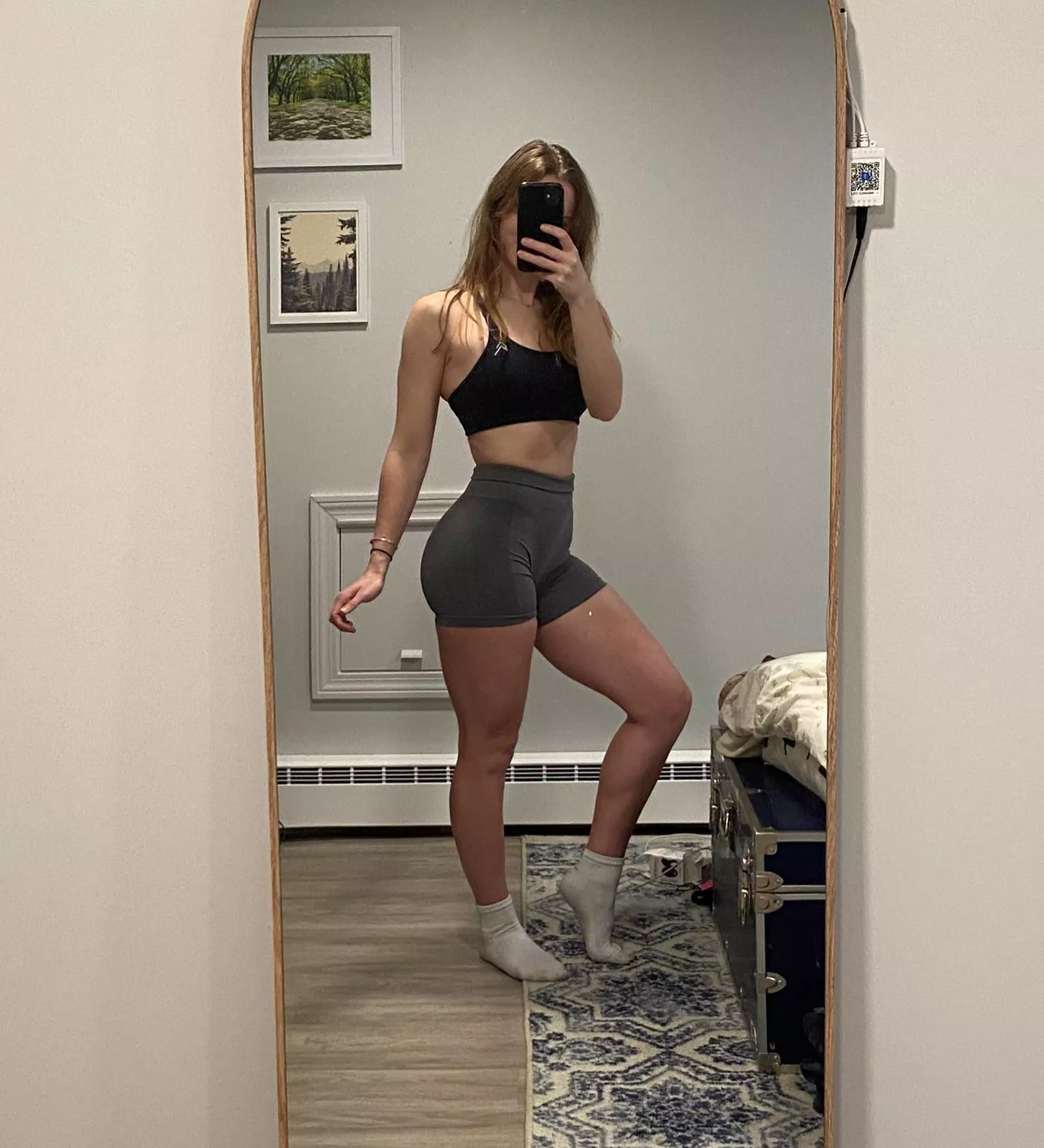 [F]eeling hot in my gym clothes ;) posted by hornyhamburglar