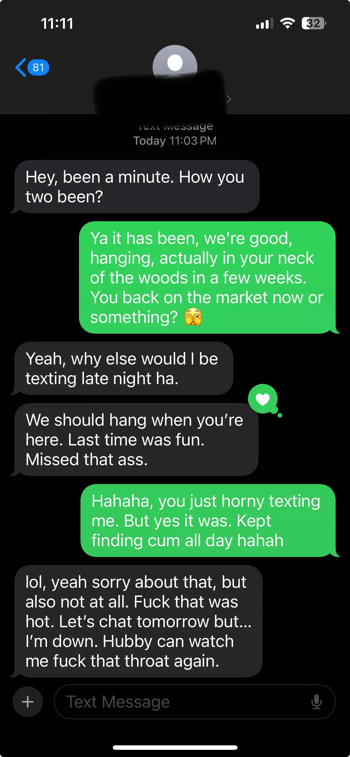 [F]Just got hit up by a bull we met up with in vegas a few months ago…and now I can’t wait to go out again in a few weeks. For reference, the cum was on my back and yes, hubby watched me suck him. Hottttttttness. If you’re in vegas, swing by! posted by tjbabufrik1