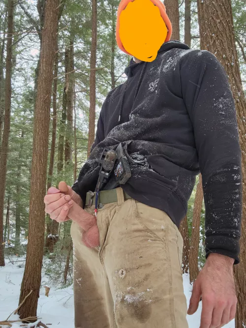 Help warm up this frosty woodsman? by AndyAnthers