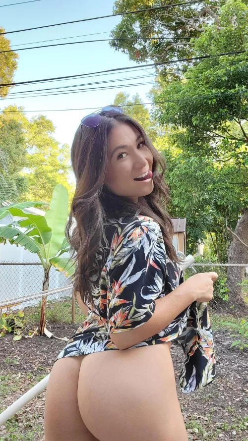 I walk around the house like this cause I can't find my panties🤭 by nikkidavisxo