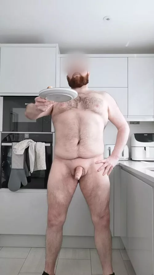 I was going to make you breakfast in bed, but you looked better over the kitchen counter by Grizzly-Red-Beard