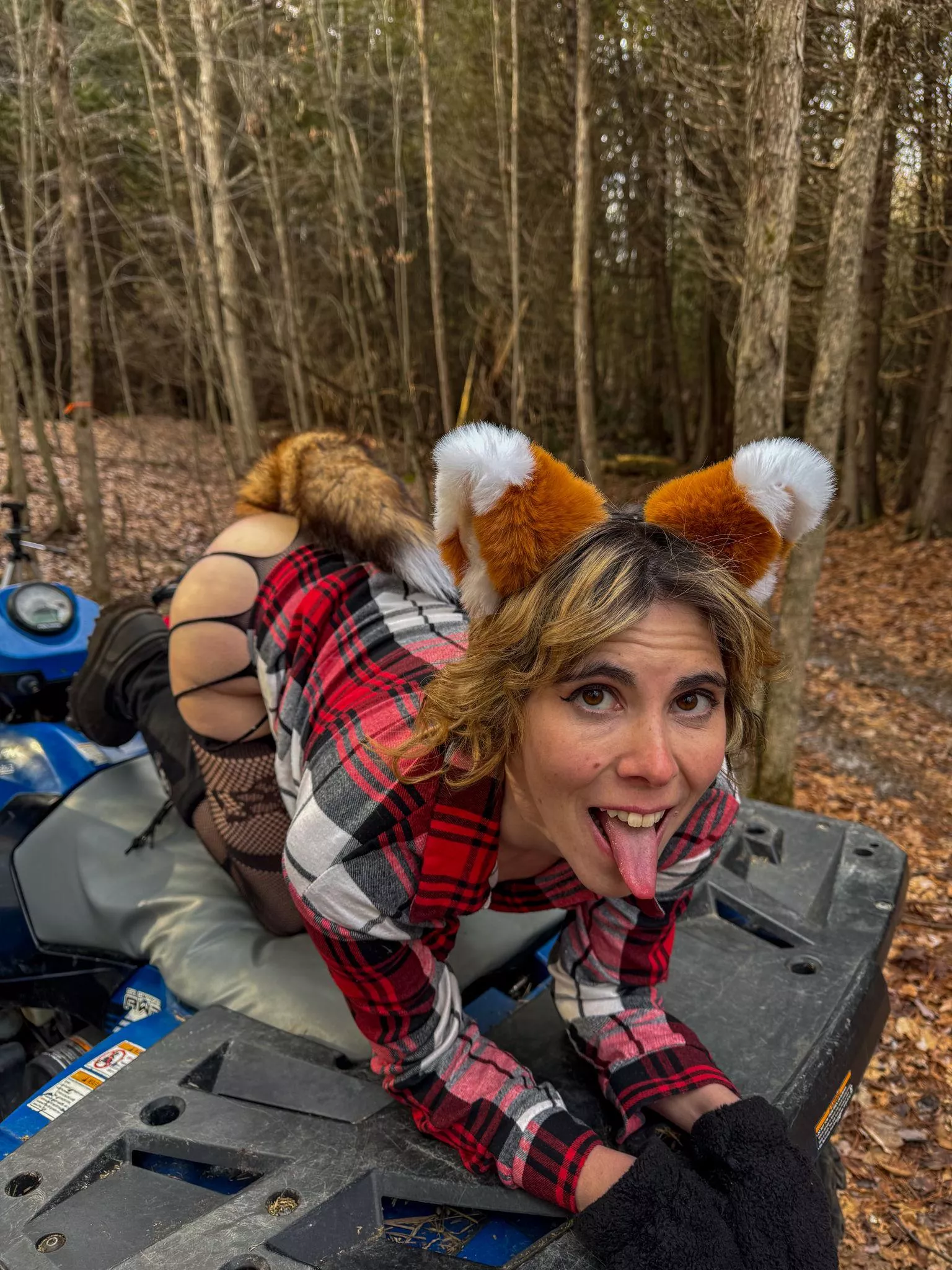 I'm so happy you said you'll take me for a ride in the woods posted by Tinkertoys69