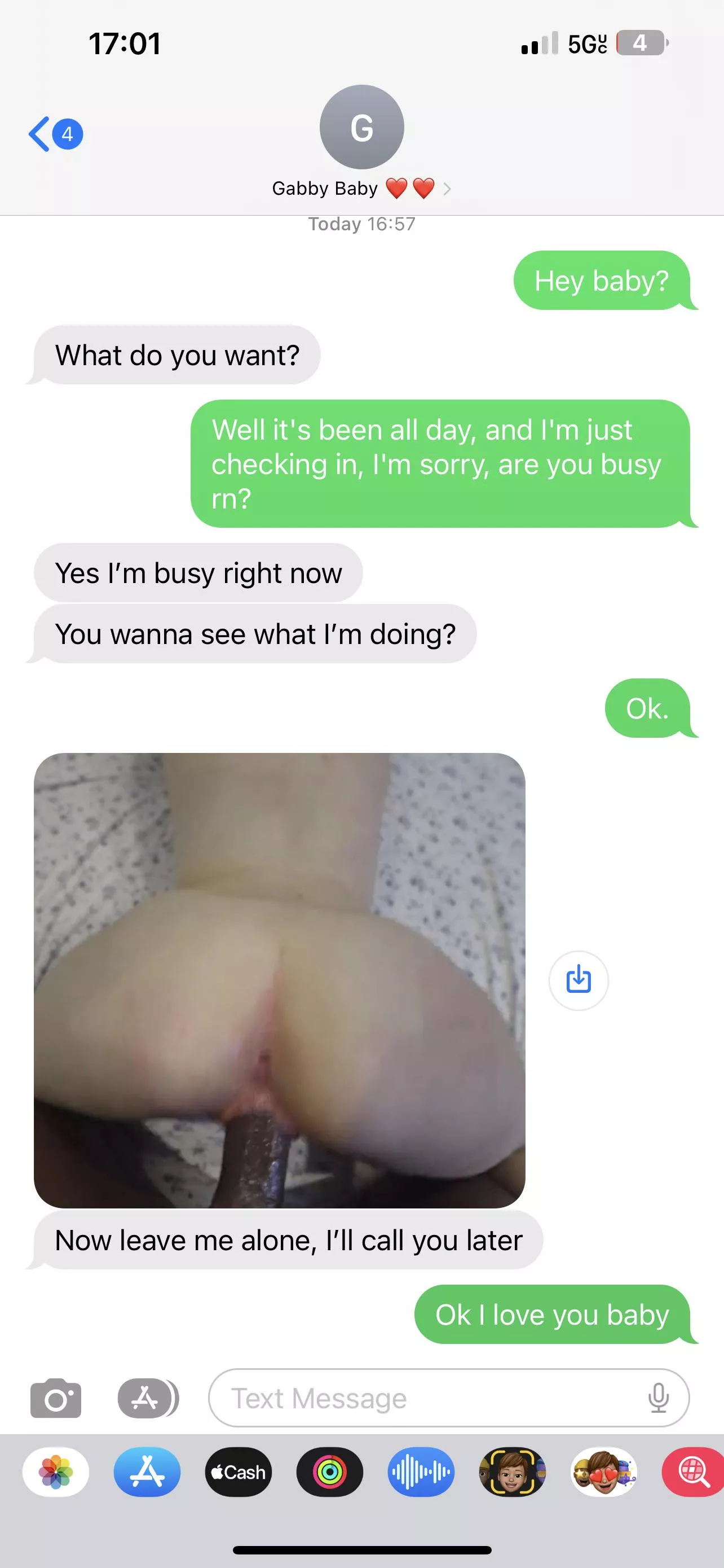 I’m so pathetic, So I wanted to watch sissy porn, and since my sissy nature is closeted, I wanted to make sure I had time before my wife barged in… this is what she sent me! We havent had sex in over a year because, my dick is too small for her. And  posted by Powerful_Item_6678