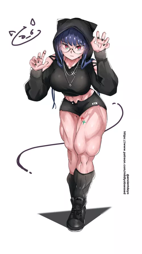 kat rico [@anxientdayo] by TheTMoneyMan