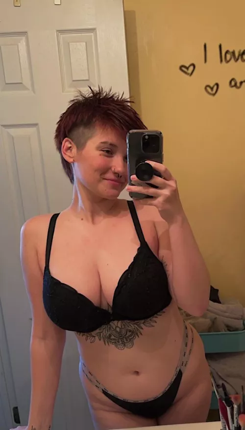 Lil mullet action🖤 by BaileyBabyxoxo