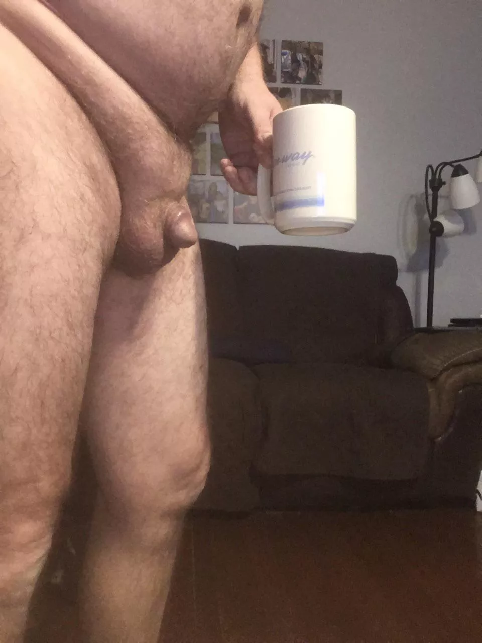 Morning coffee and providing giggle material to the ladies; two of my favorite things. 😈 posted by Abikinkymind