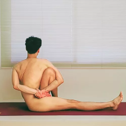 Naked yoga is my go to 😊 by TylerRabbitWong