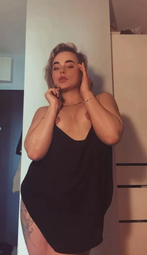 Say Yes if I should leave my dress when we start by dropperu