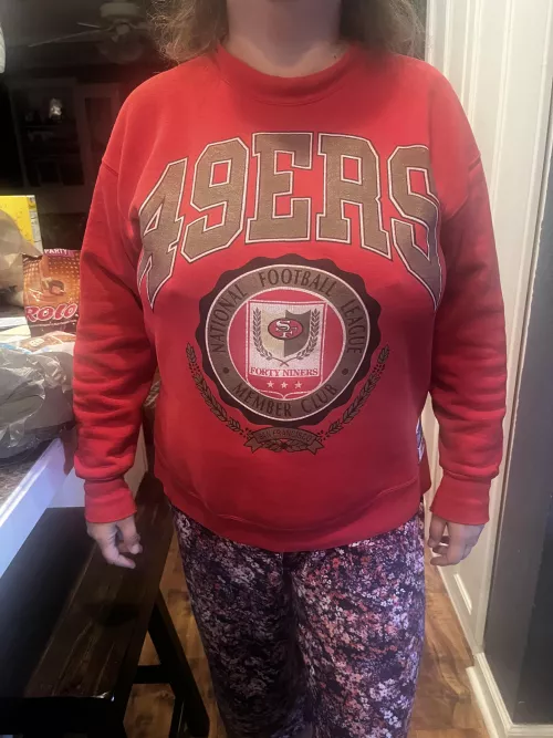 Someone was excited about the outcome of the game last by indycpl1969