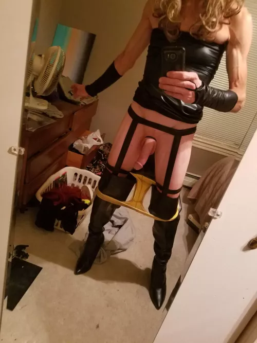 Thin sissy ringed, plugged, and excited by dani_cd34