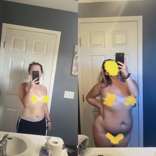 This was 6 months ago compared to today..😅 by Heyhat9987