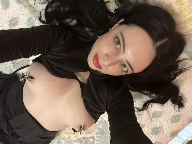 Wearing a little surprise for you! [f] by luisathorne