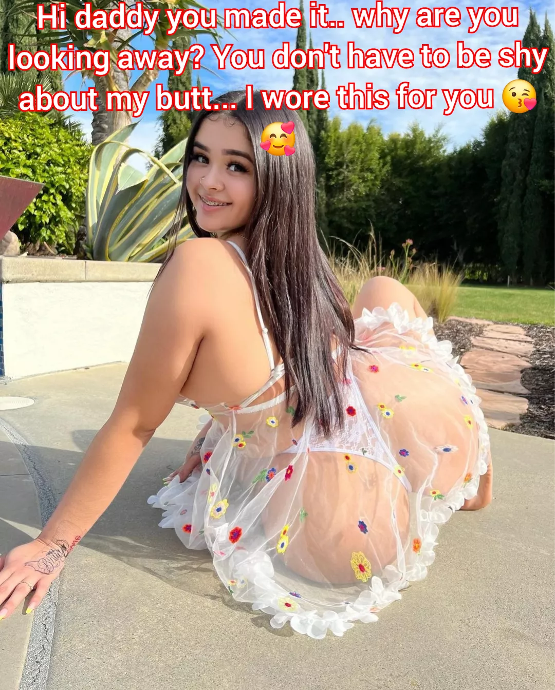 Why does my daughter tease me like this?? posted by throwaway8181818187