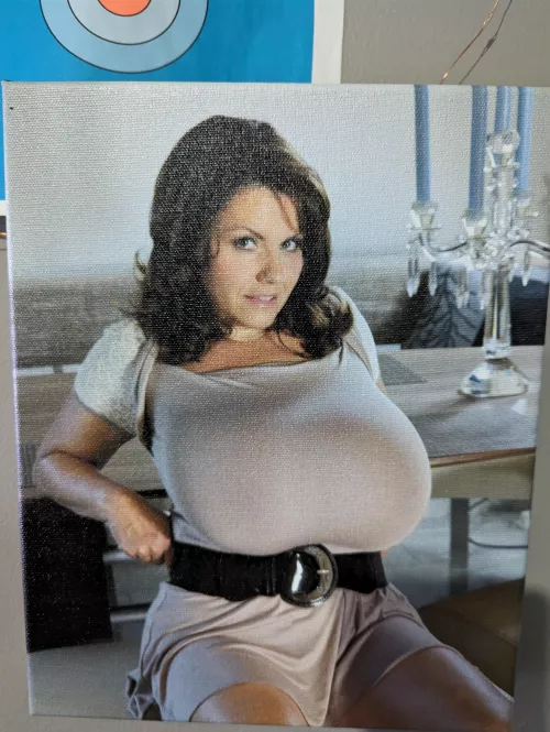 You can get photos on a canvas print through Google photos! by Beeeeezzzzz