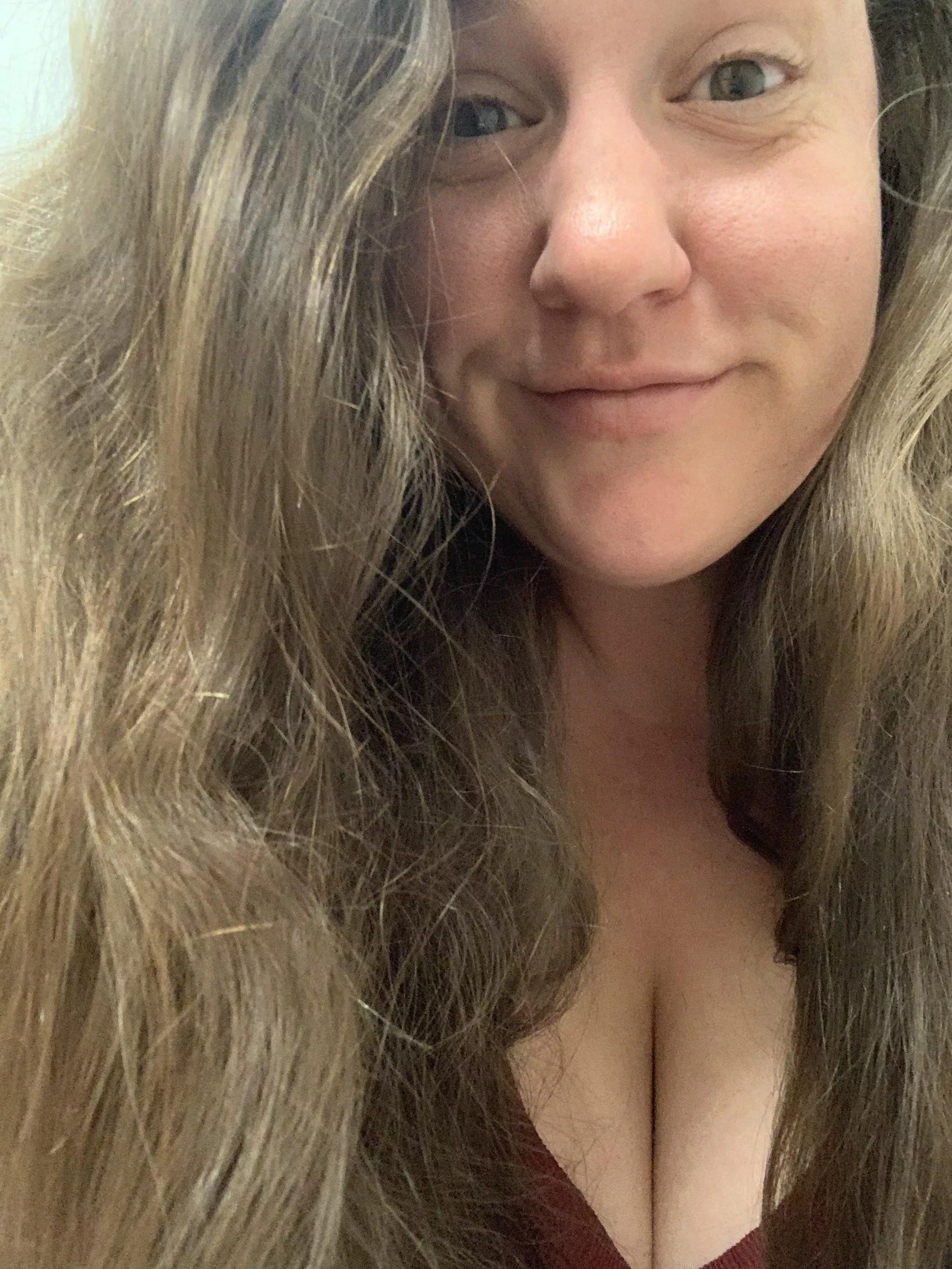 A bit of cleavage for you 😉 posted by TiaTigress