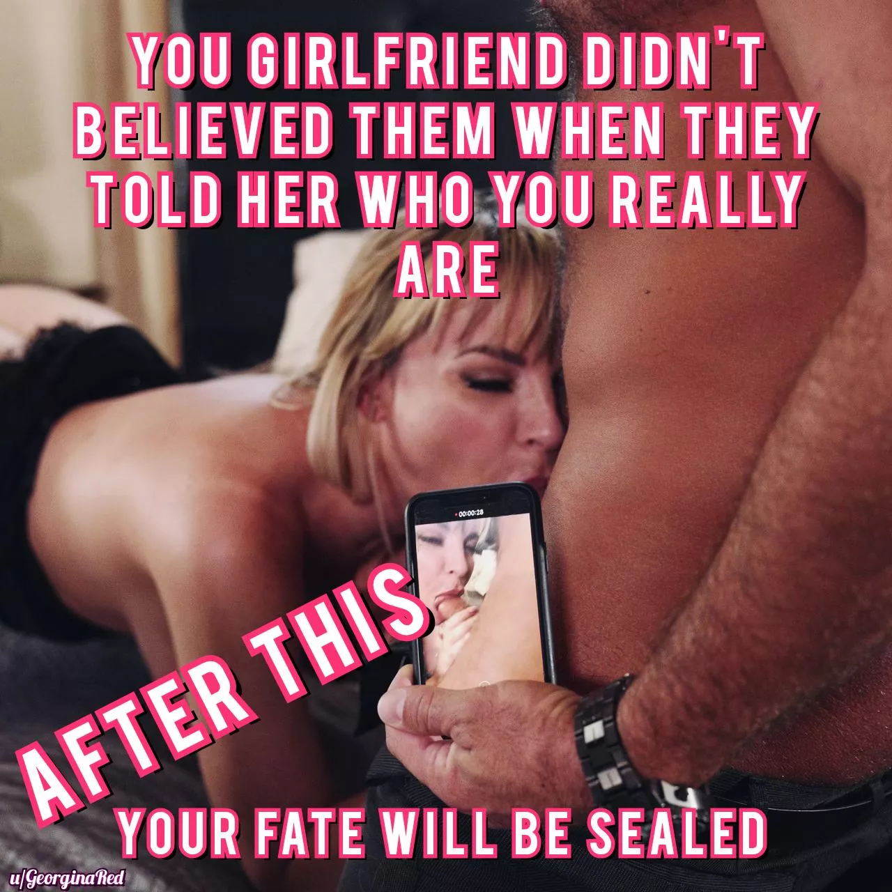 After this your fate is sealed posted by GeorginaRed