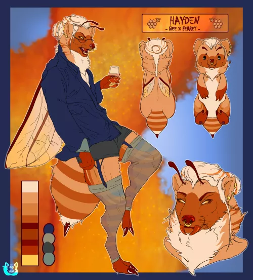 BEHOLD!! I present to you the berret 🐝 by AlyYuri