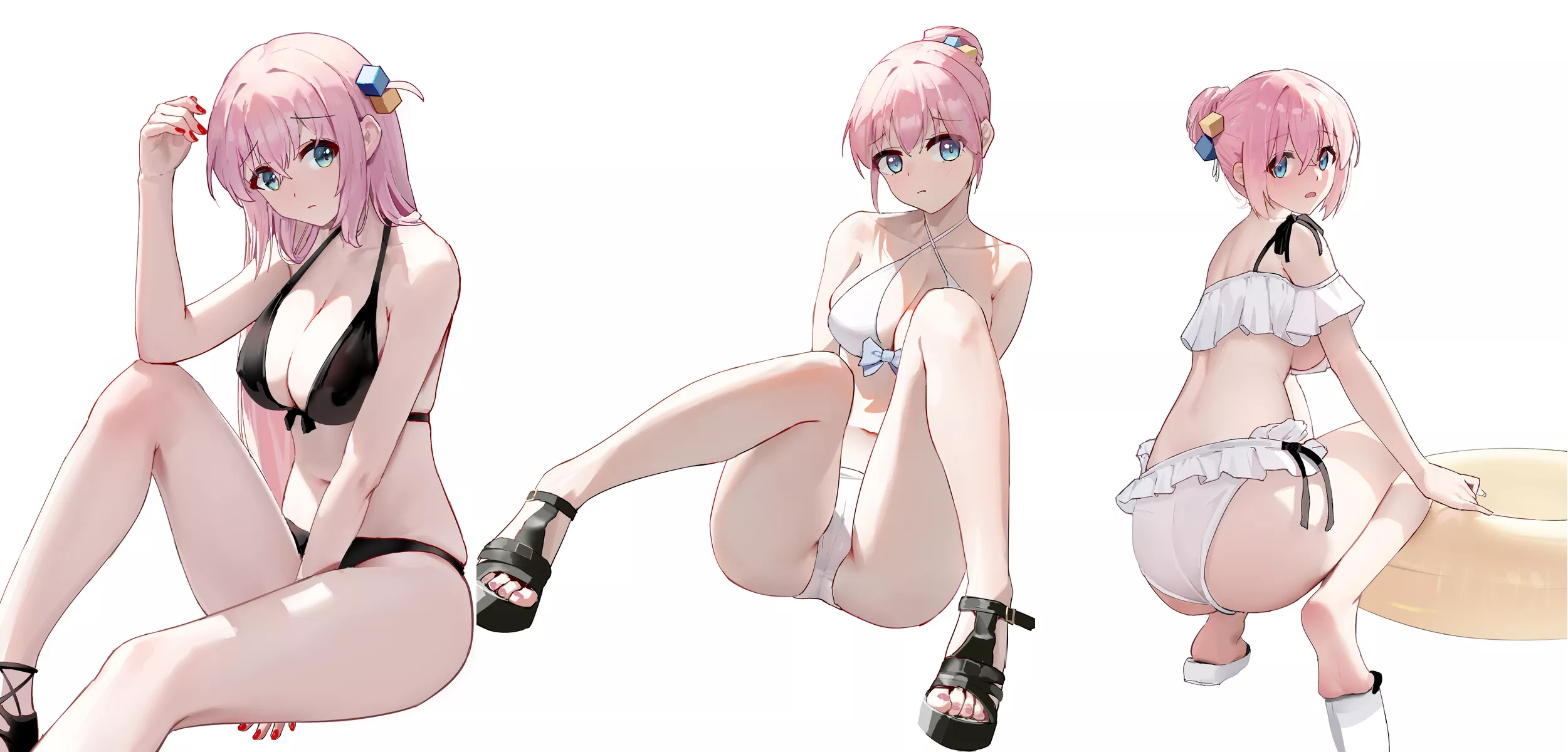 Bocchi the Swimsuit posted by cloudyfigma