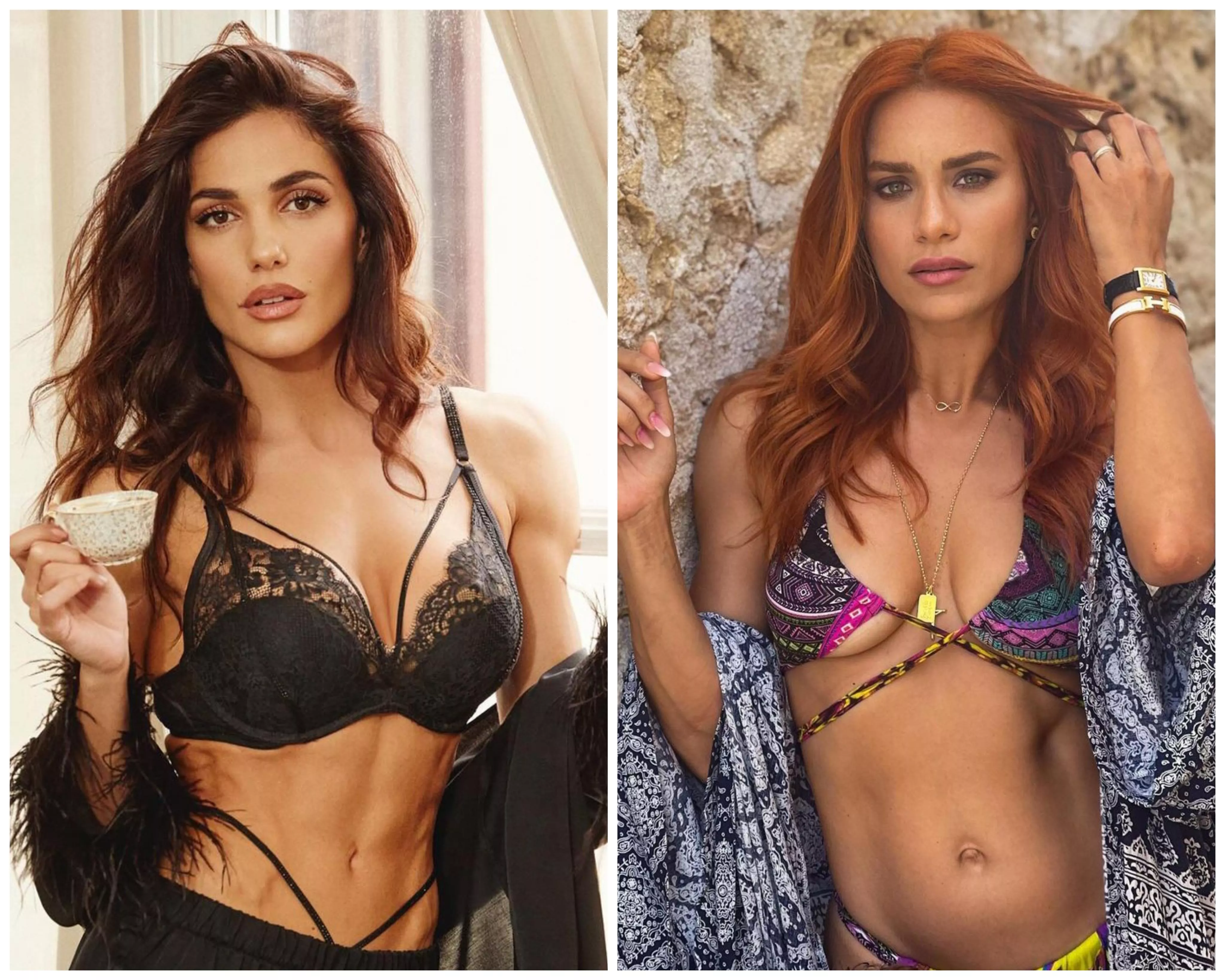 Brunette vs Redhead, Who would win in a match with the stipulation you prefer? posted by Fit_Pin4644