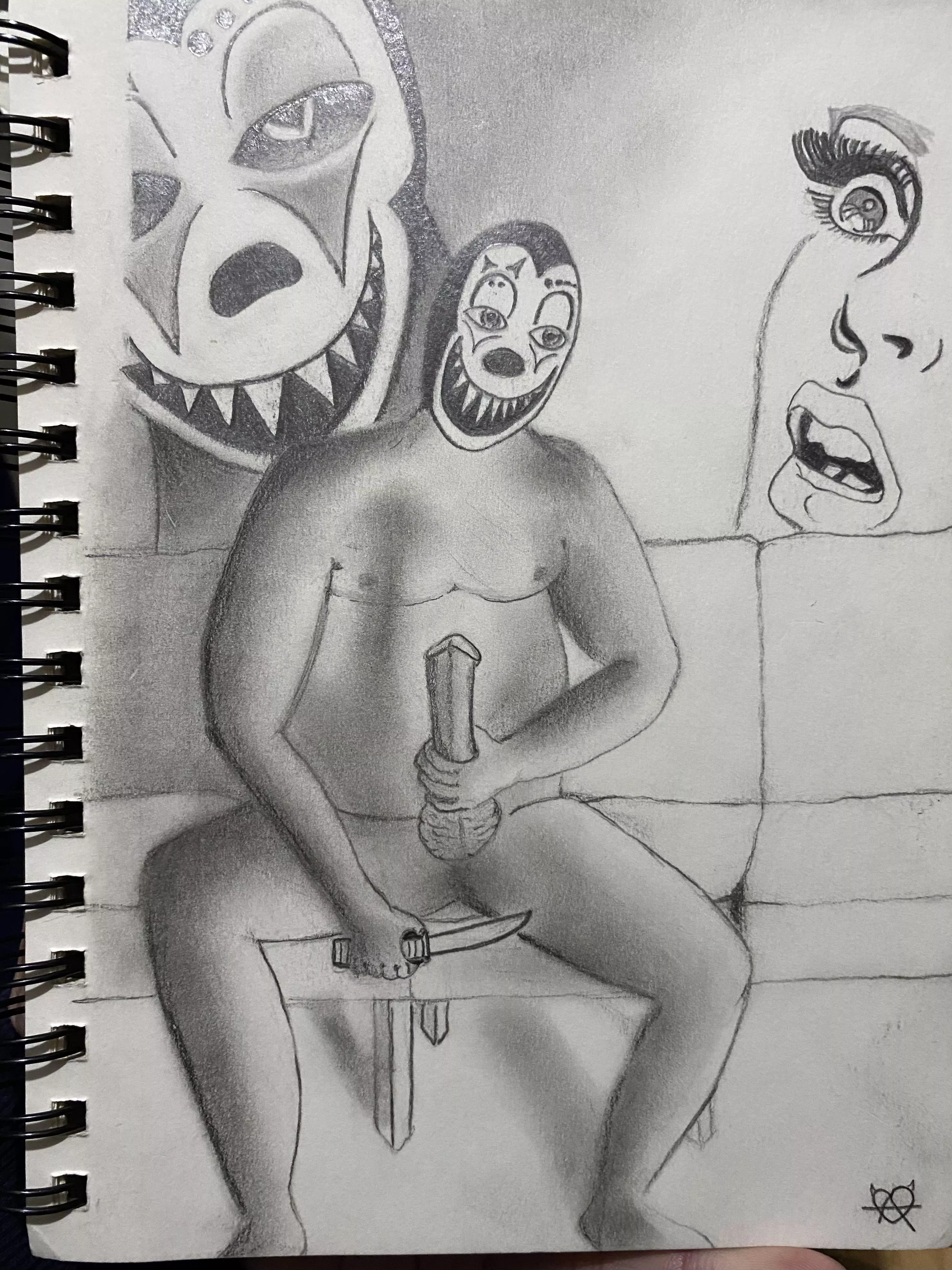 Clown Man posted by SmutSlut1