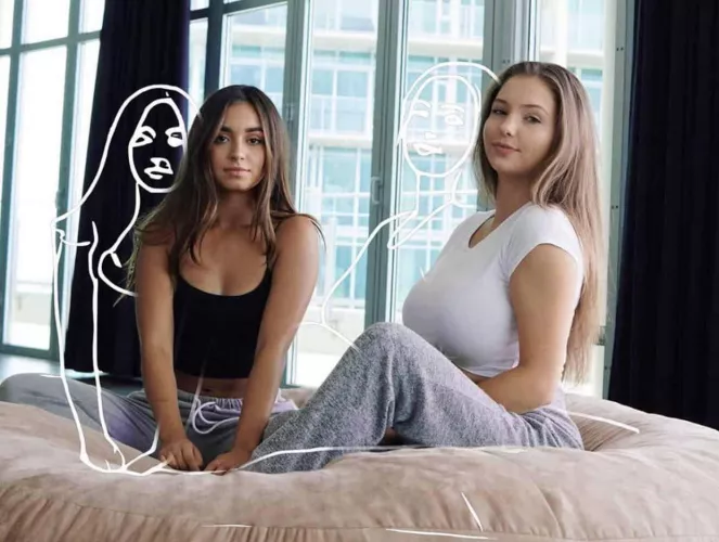 Confident with a friend by bodyswapcaps