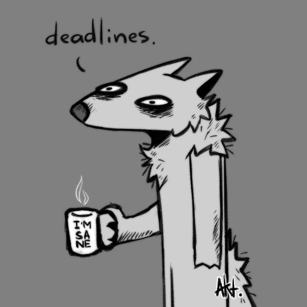 deadlines. posted by TheAkateo