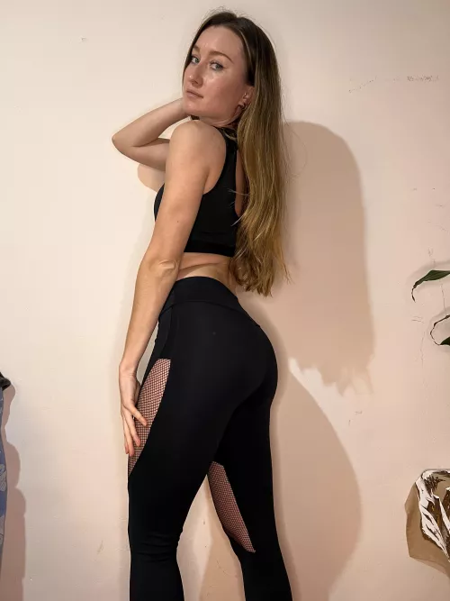 Do these yoga pants make me look like I'm ready to conquer your world? by ElinaVIP