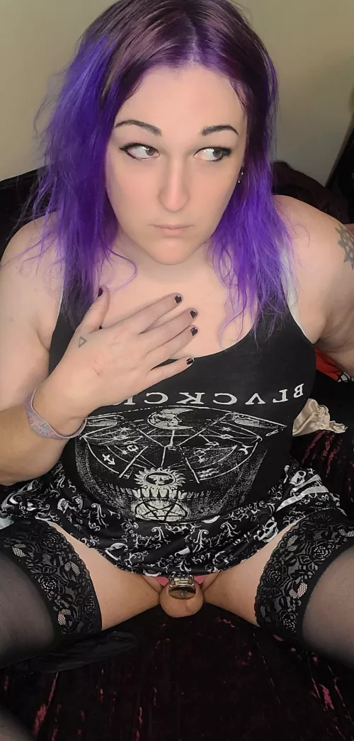 Do you like caged goth girls? by MillaTheWafer