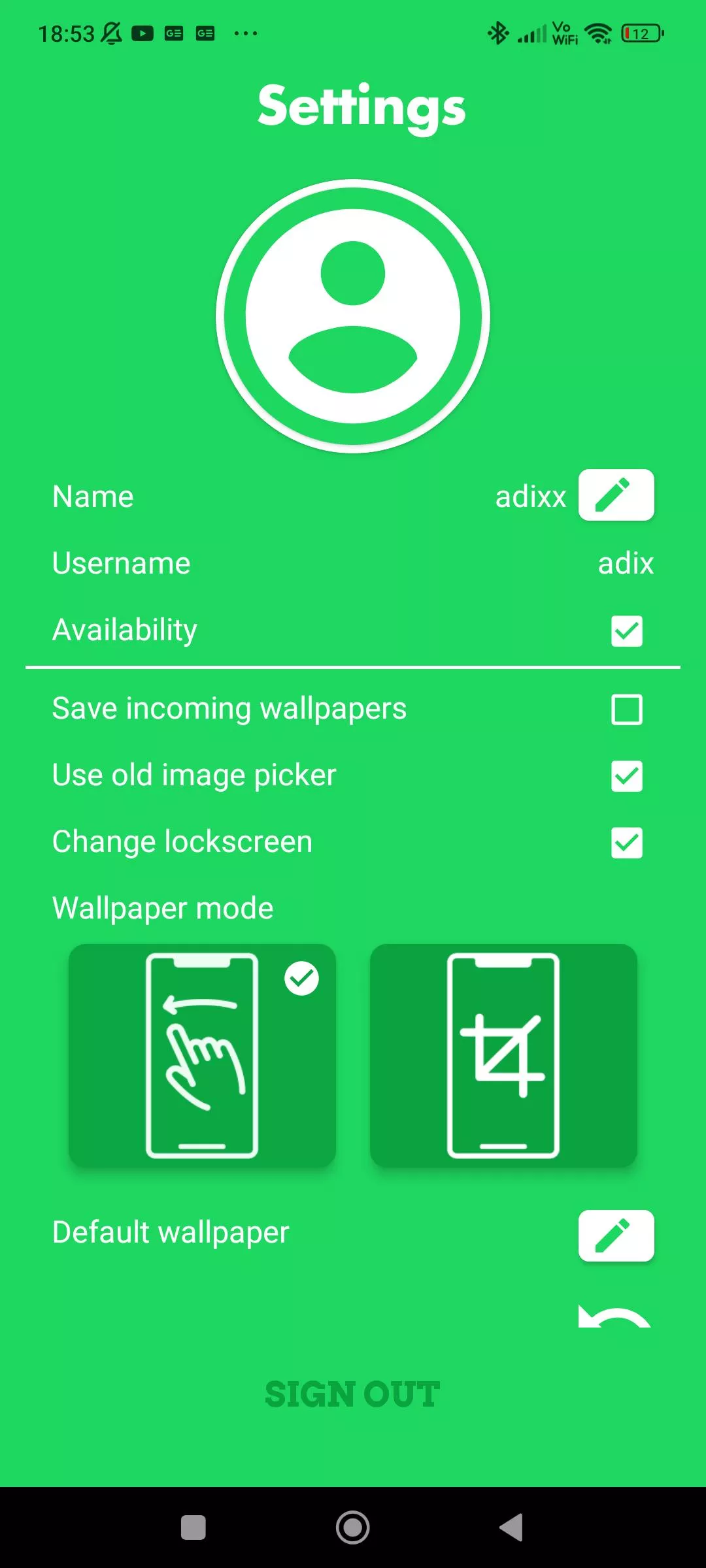 Do you want to control my wallpaper through the Wall Claimer application without limits. Nickname: adixx posted by adrian5434