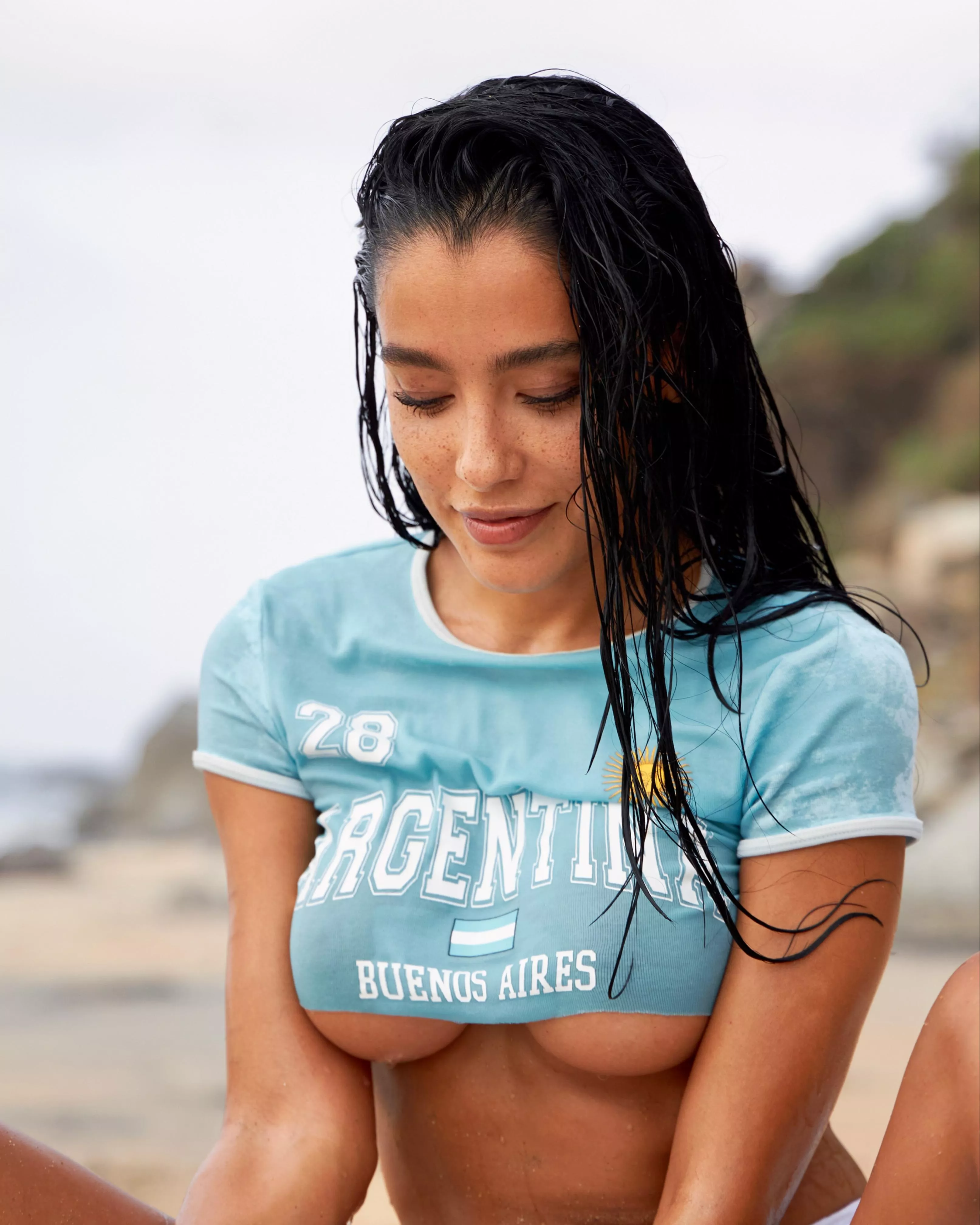 dripping wet underboob posted by ashydeluca