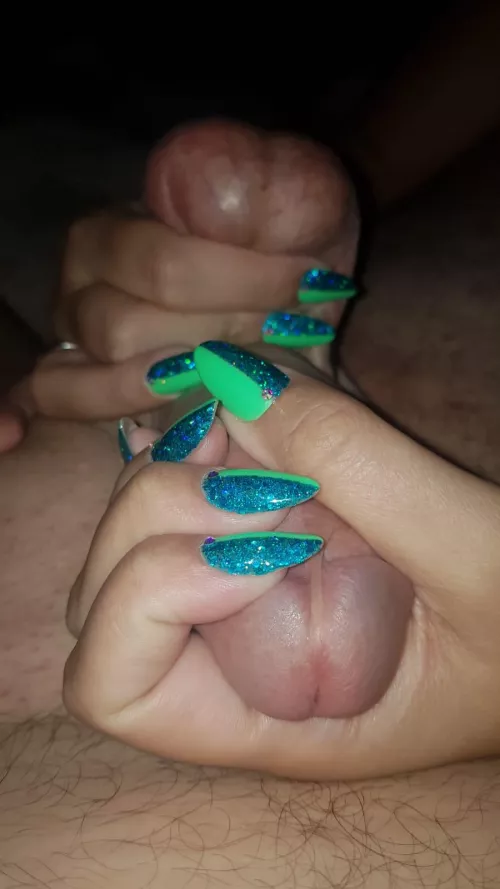 Handjob New Color Nails by martua01