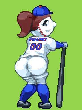 Haven't posted here in awhile, have some Mrs Met ass from when that was a thing posted by PixelPosterior