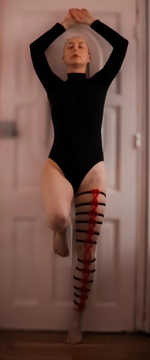 Heart ladder selfbondage ♥️🪢 by MrsVendetta91