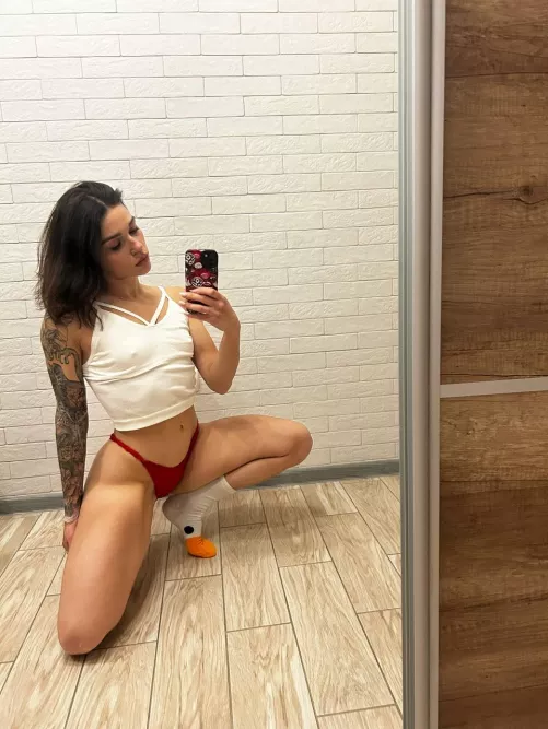 I hope you feel horny when you see me daddy by Outfielderr