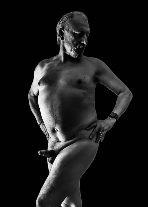 If you gaze long enough into an abyss, the abyss will gaze back into you. (Male above the knee) by vivastraimages