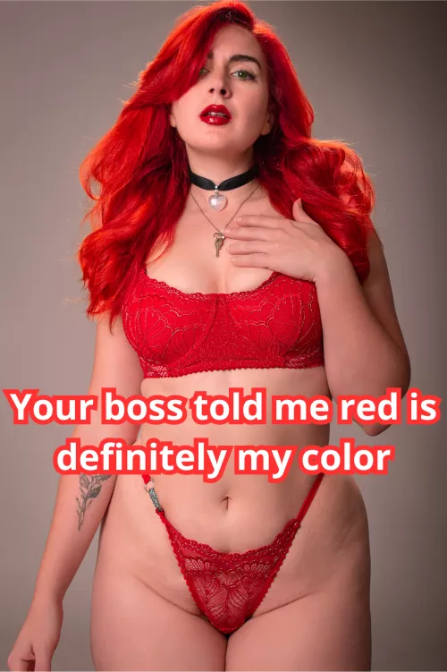 It also makes me quite slutty wearing it! Don't you agree? by MaiaRedhood