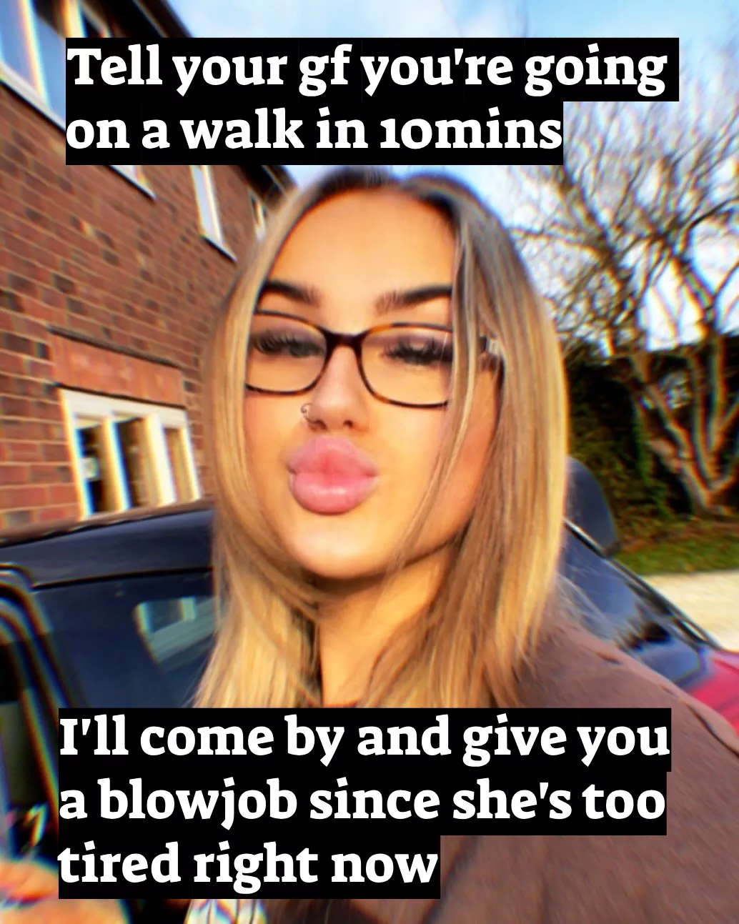 Just a quick one... posted by HuffableCheese