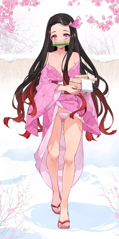 Kamado Nezuko Yukata by WaterRing_Tw