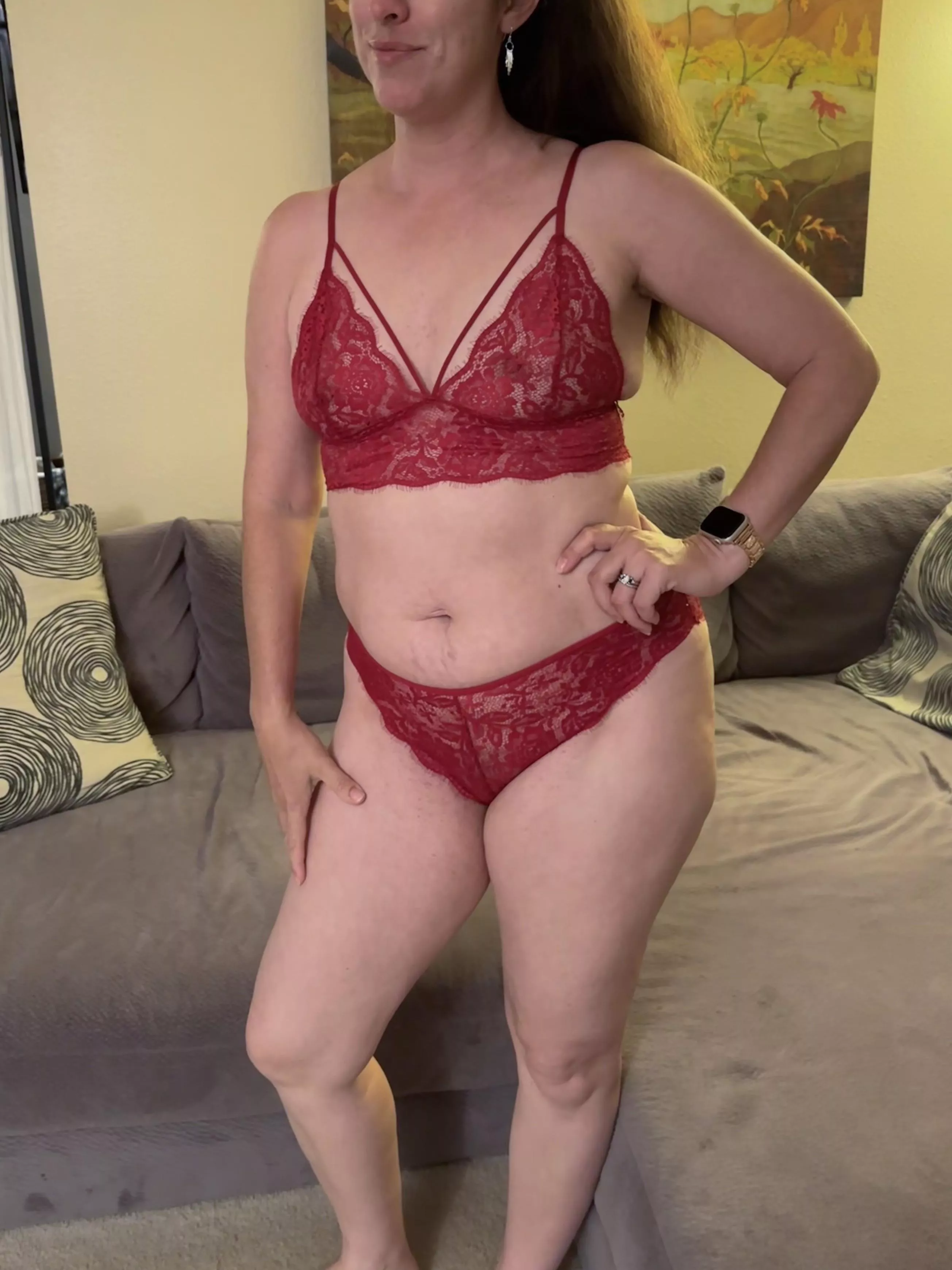 Keep the lingerie on or off. It’s your decision. posted by eve3313