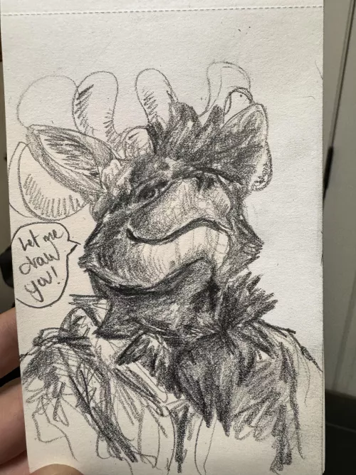 Let me draw you! (See comment!) by Zaverose