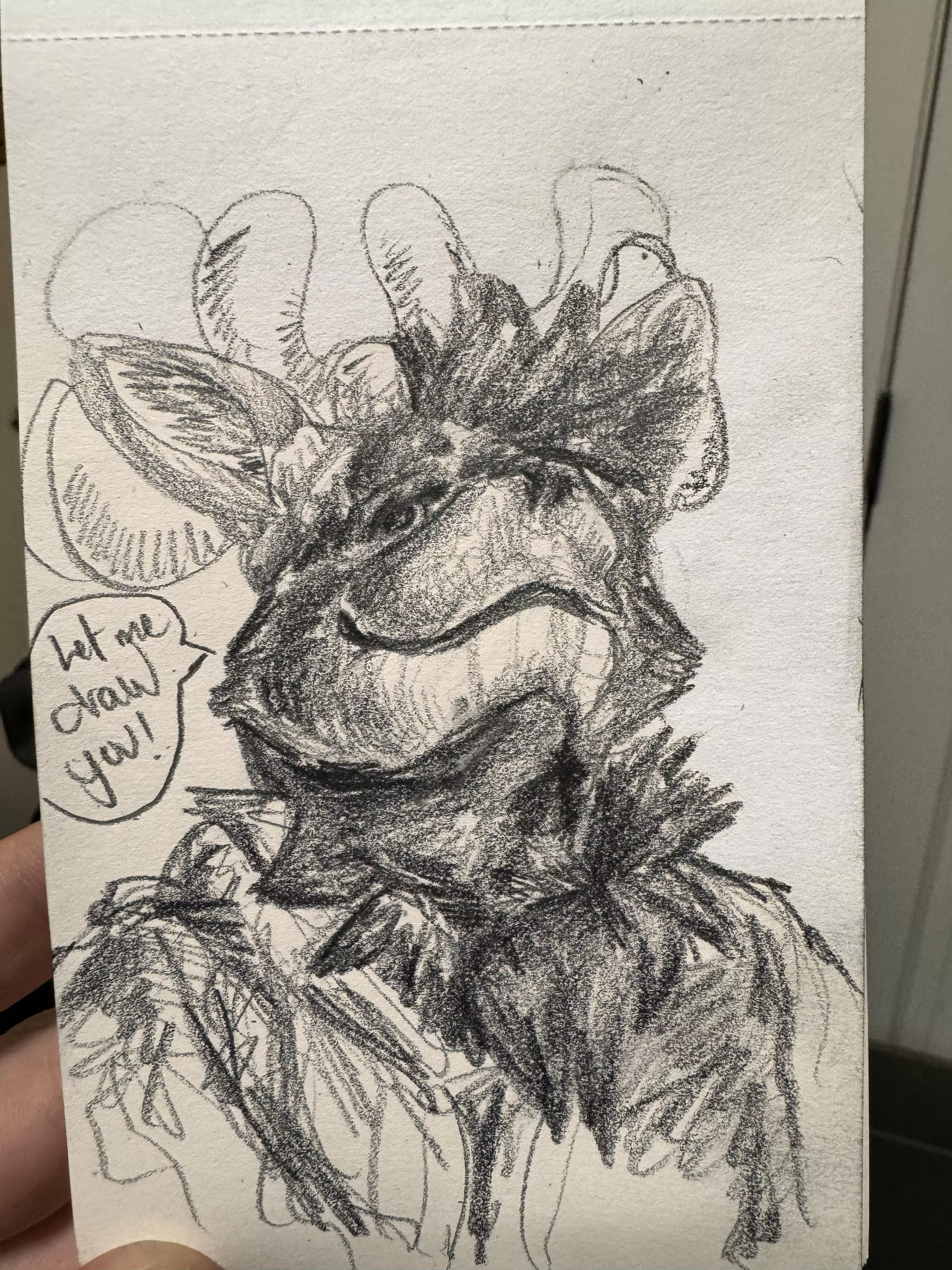 Let me draw you! (See comment!) posted by Zaverose